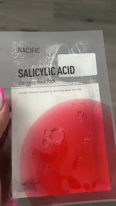 NACIFIC Salicylic Acid Clarifying Mask Pack 30g / 2 Adet - Görsel 5